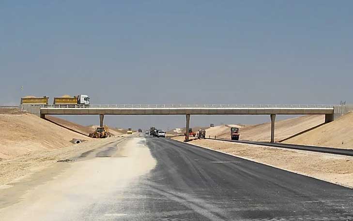 Agricaltural Overpass over road 6 section 19 – 135