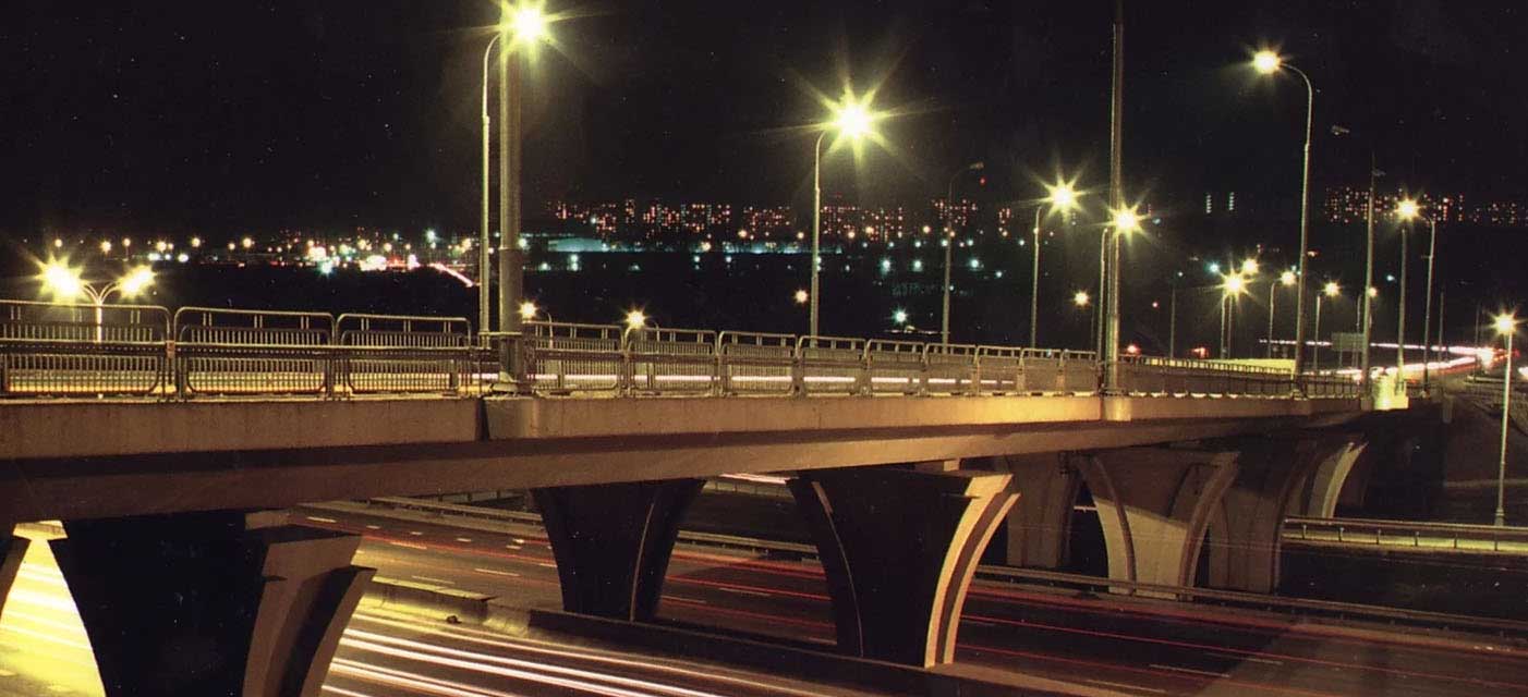 גשר סלומיה נריס בכביש טבעת חיצונית של מוסקבה
