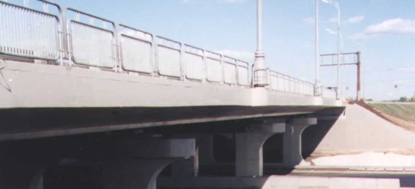 גשר שיולקובסקי בחציית כביש טבעת חיצונית של מוסקבה